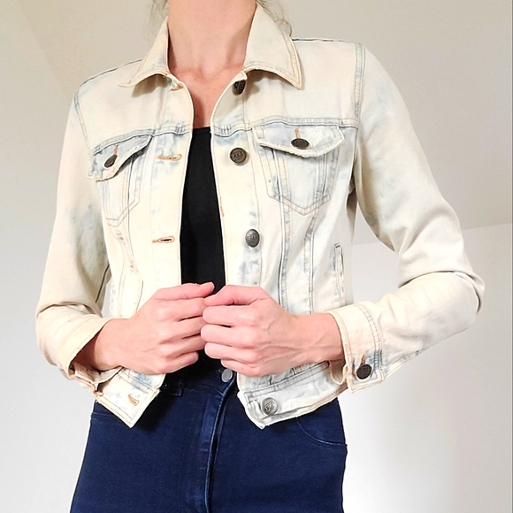 FREE PEOPLE - Denim jacket - Picture 2 of 11